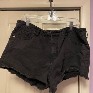 Wild Fable Women's Black Short Shorts